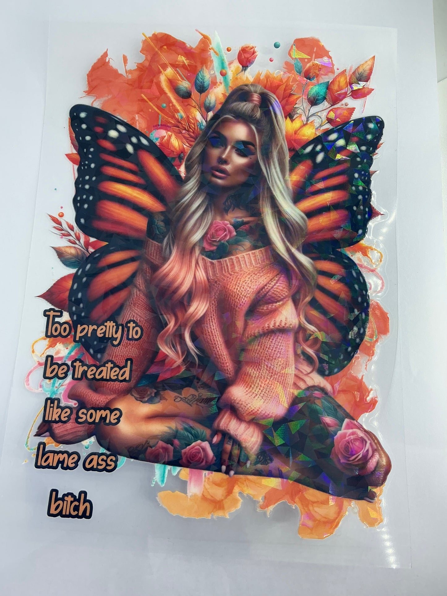 Notebook Wrap A5 holographic #19