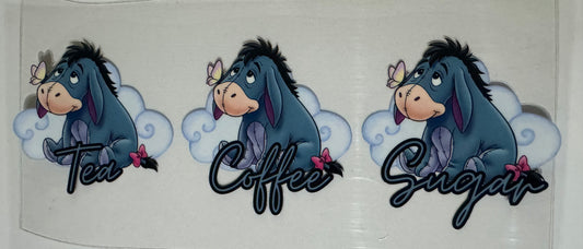 Eeyore 1.7L set of 3 Canisters