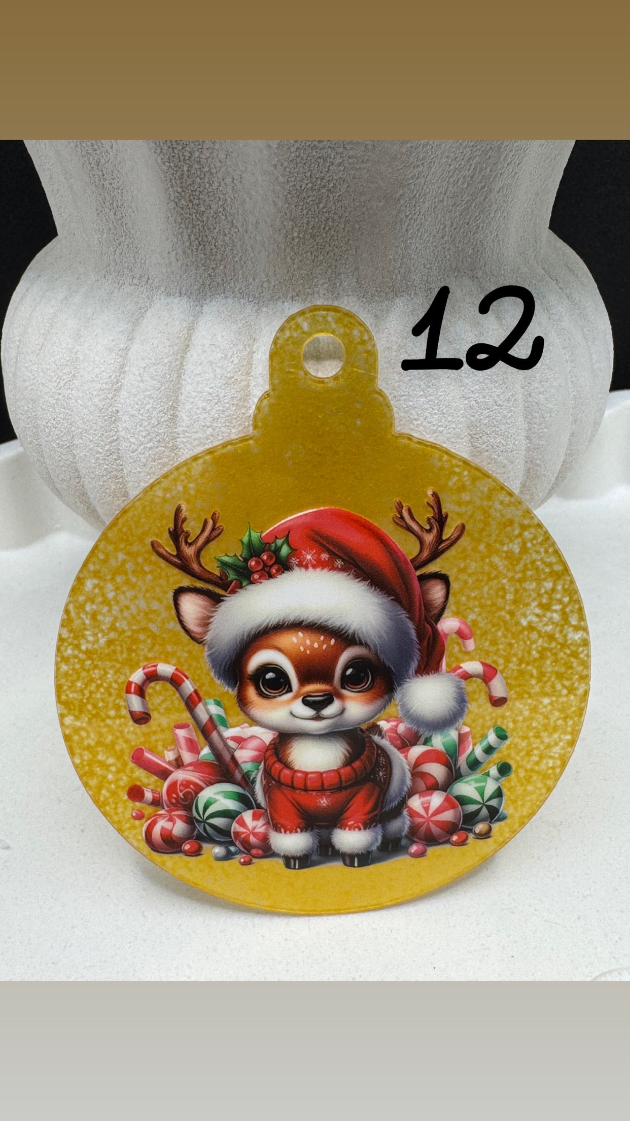 Reindeer Christmas Ornaments