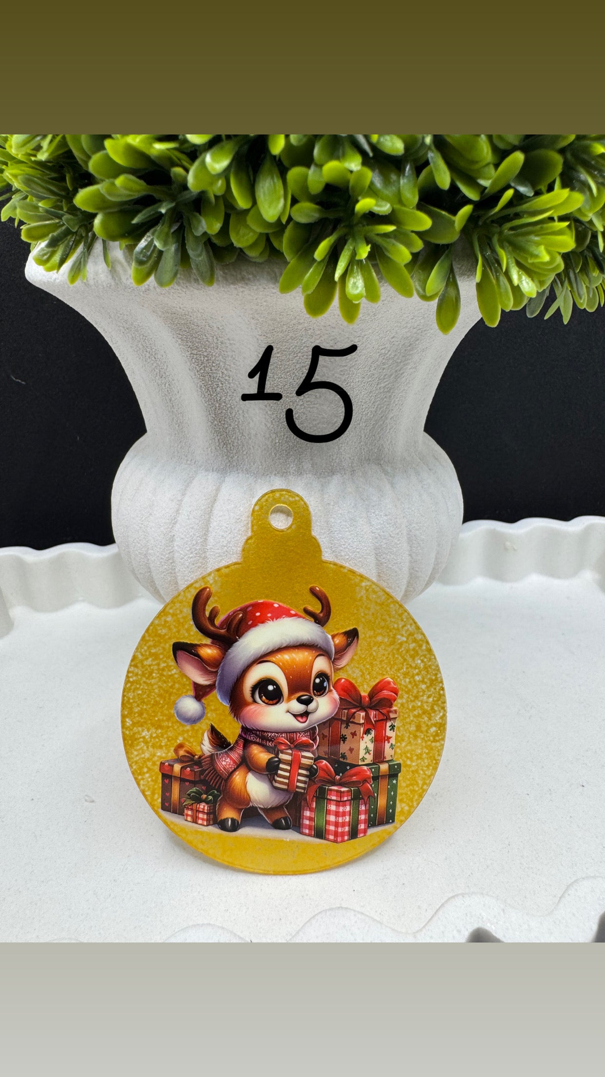 Reindeer Christmas Ornaments