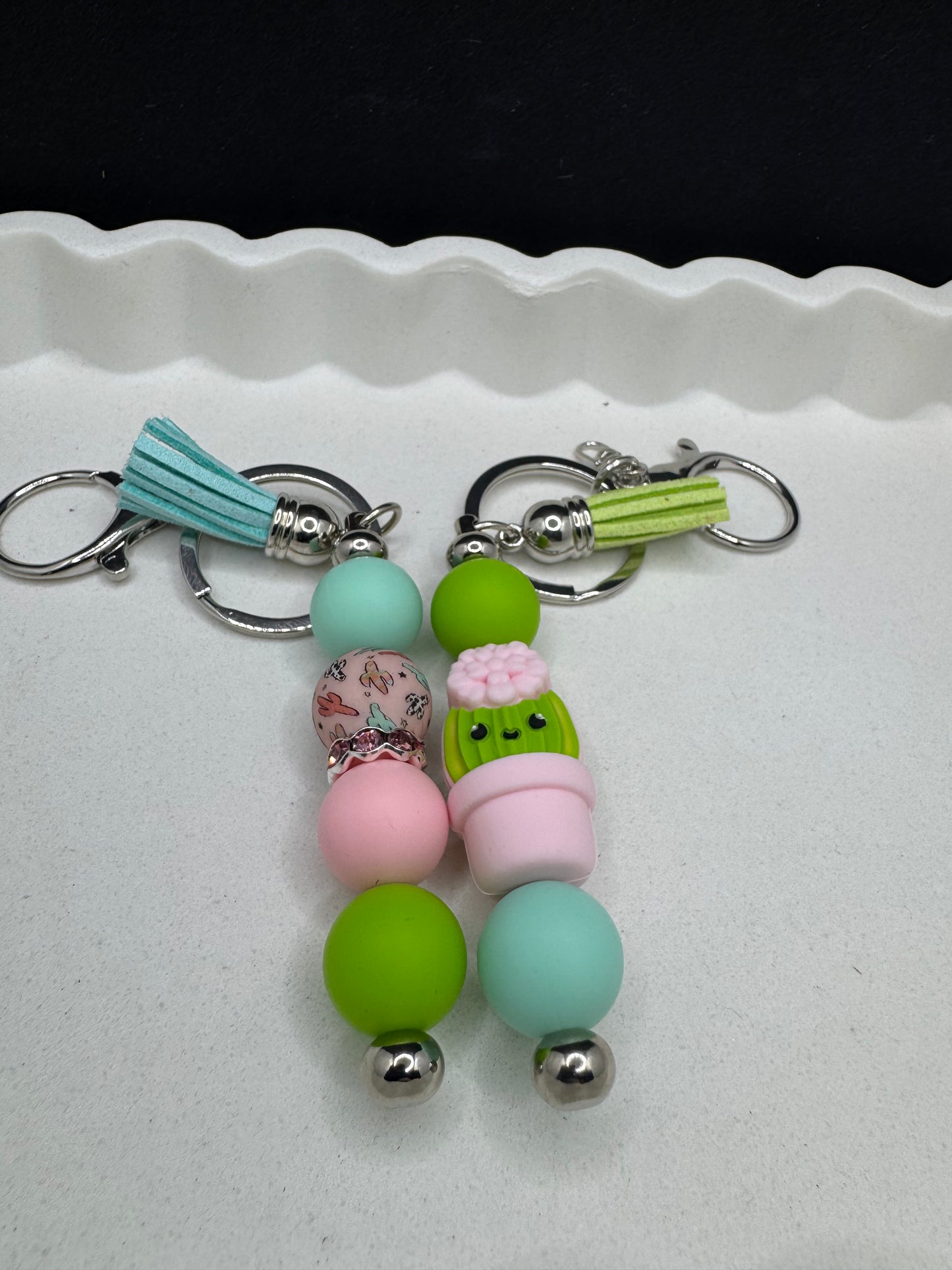 Cactus Keychain