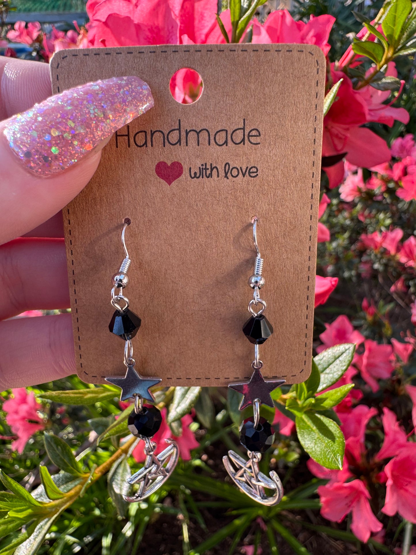 Satanic Pentagram Earrings