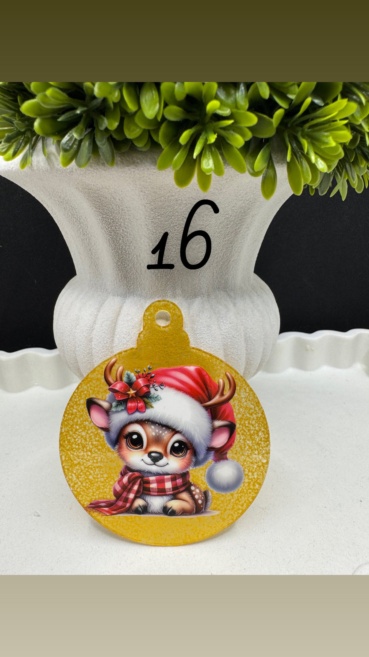 Reindeer Christmas Ornaments
