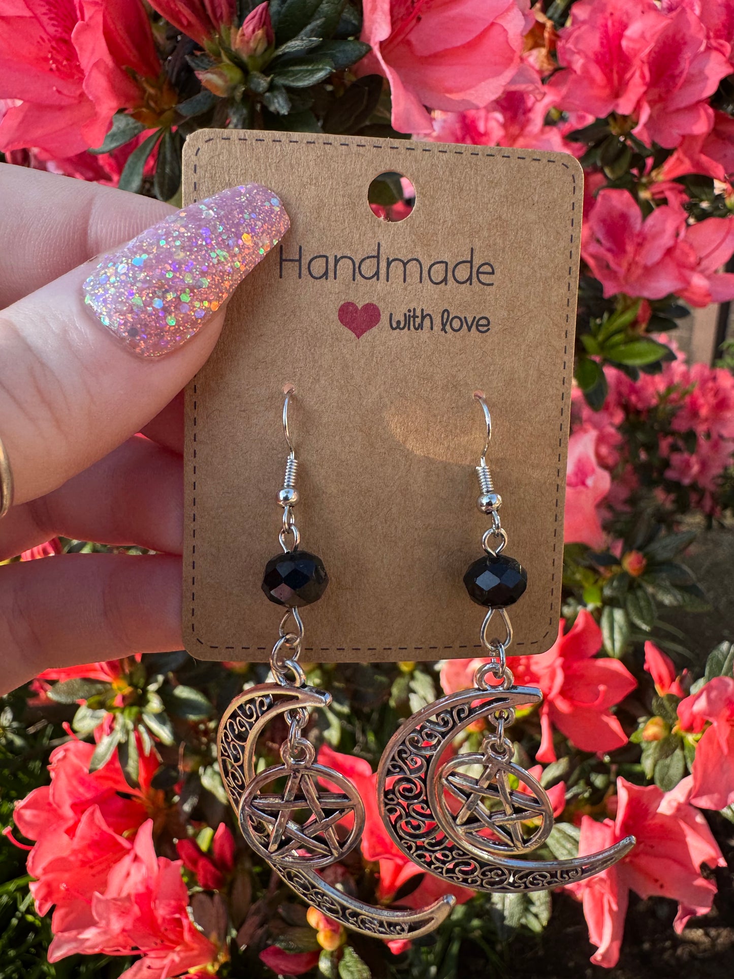 Satanic Pentagram Earrings
