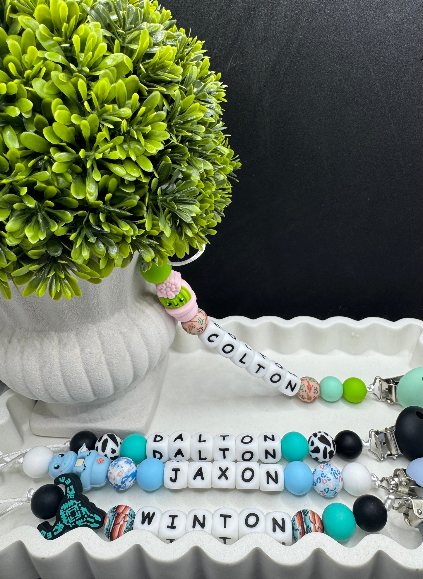 Personalised Name Dummy Chain