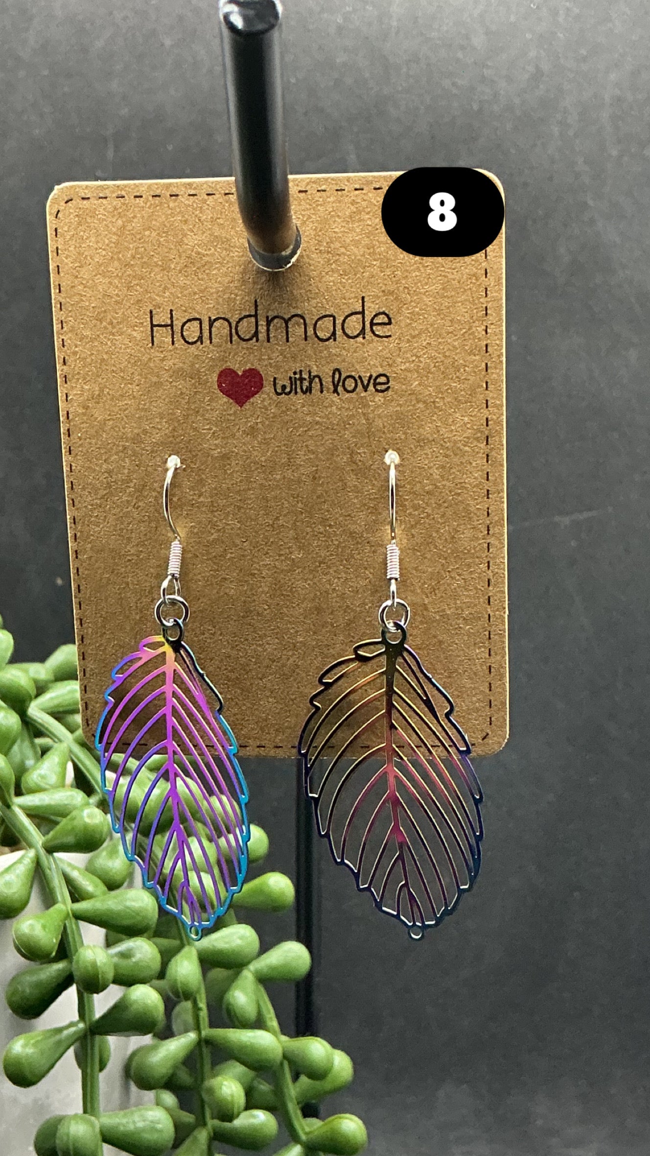 Leaf earrings