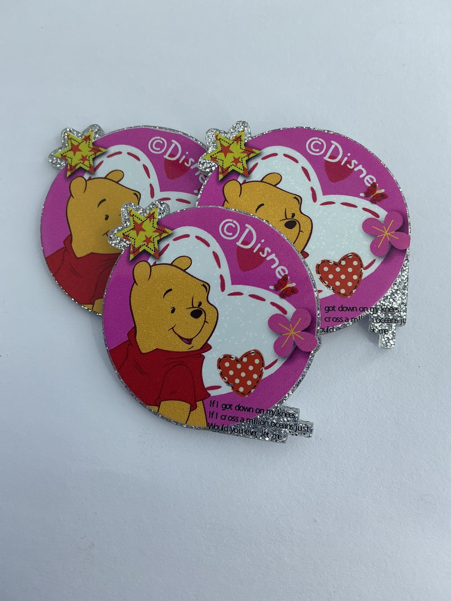 Character Magnets (Pooh with quote)