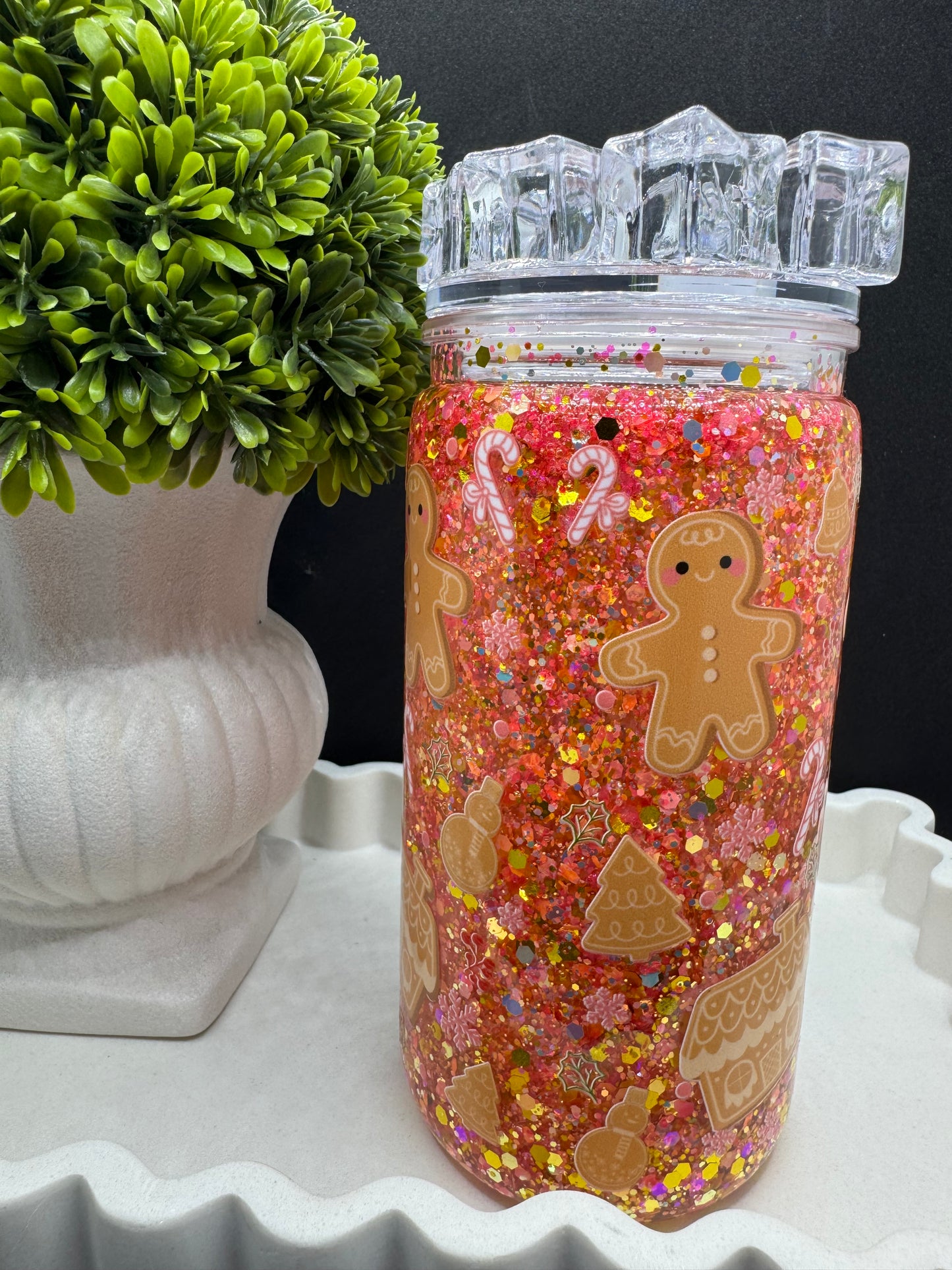 Gingerbread Man 16oz Tumbler