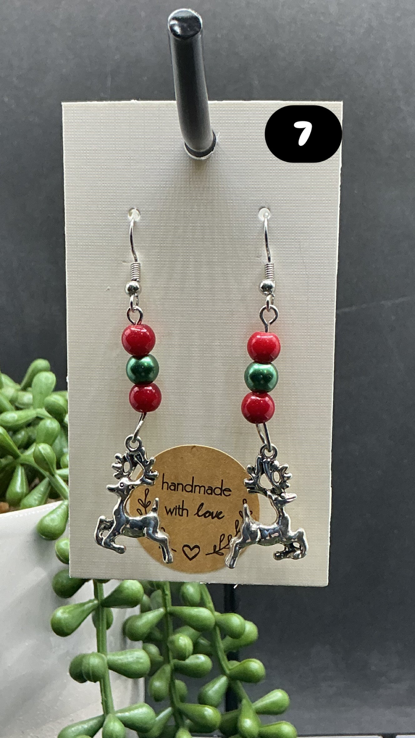 Christmas earrings