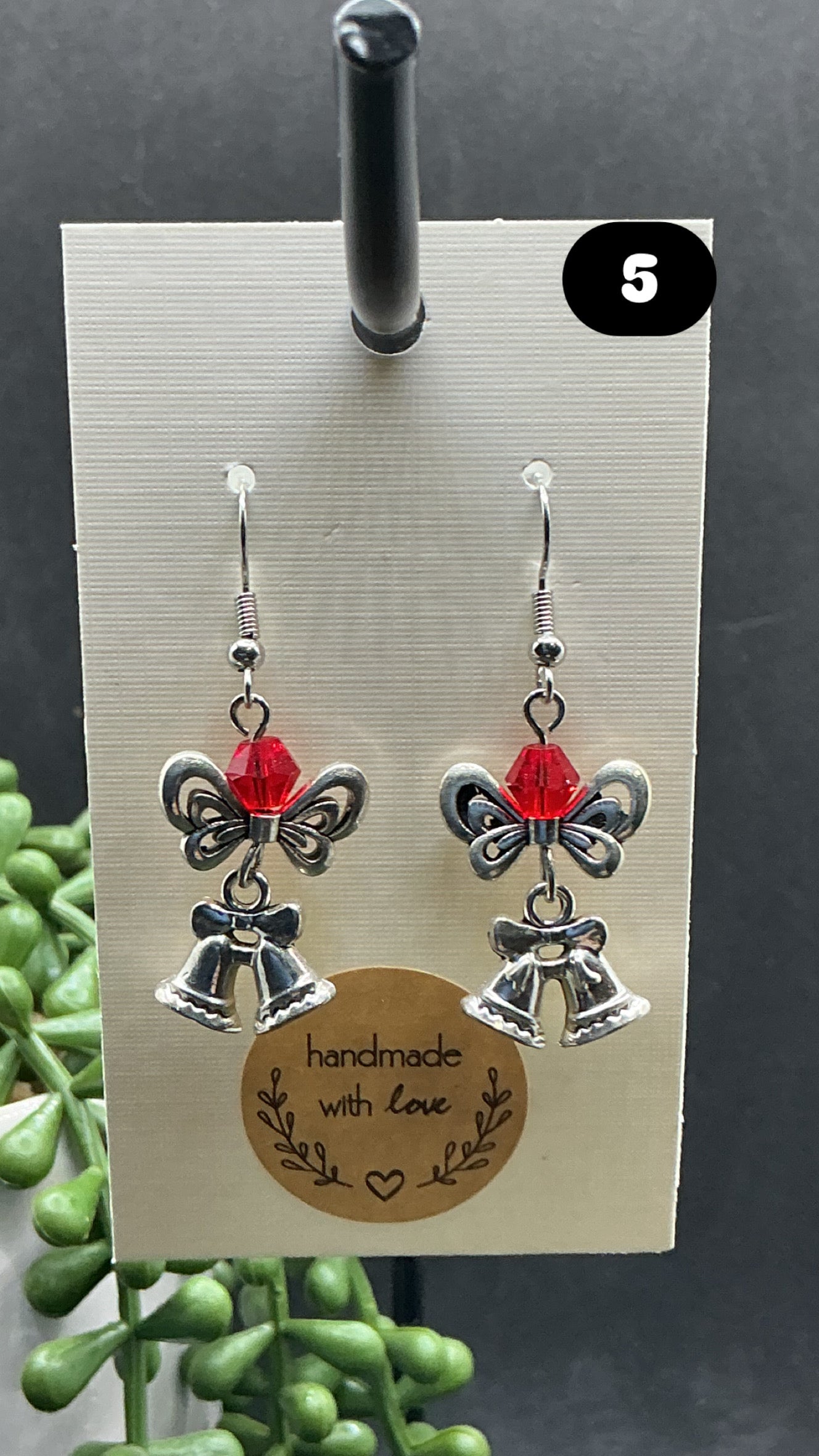 Christmas earrings