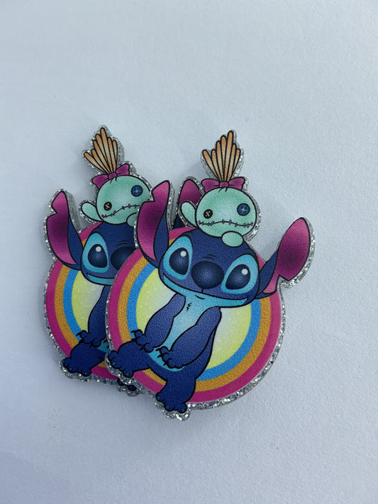 Character Magnets (Stitchy with his teddy)
