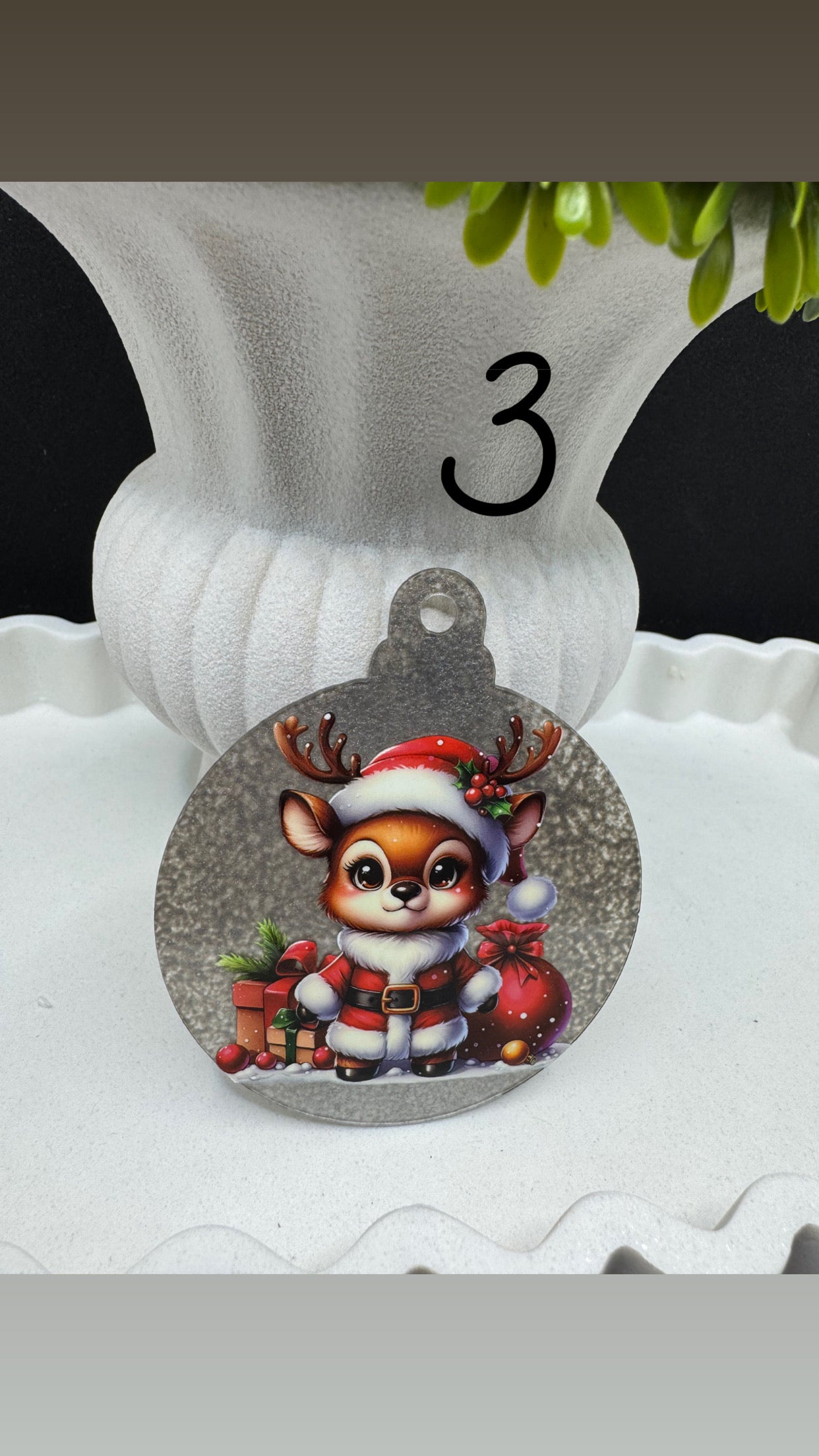 Reindeer Christmas Ornaments