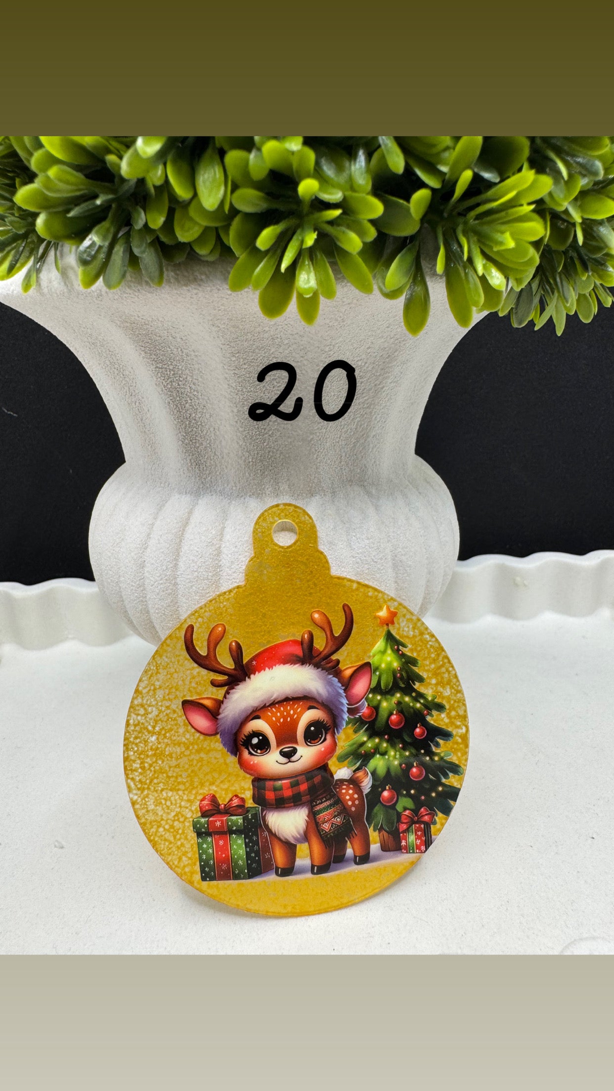 Reindeer Christmas Ornaments