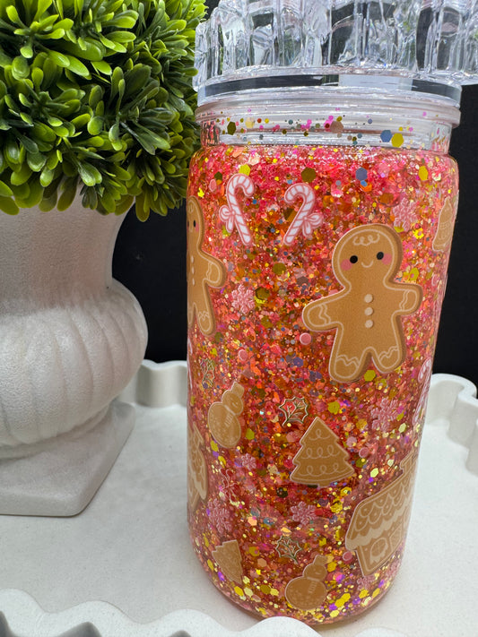 Gingerbread Man 16oz Tumbler