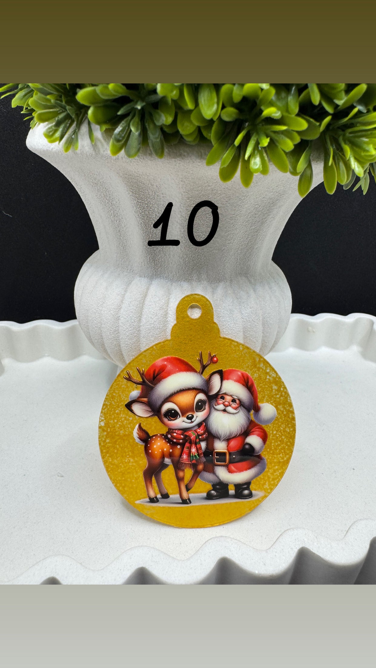 Reindeer Christmas Ornaments