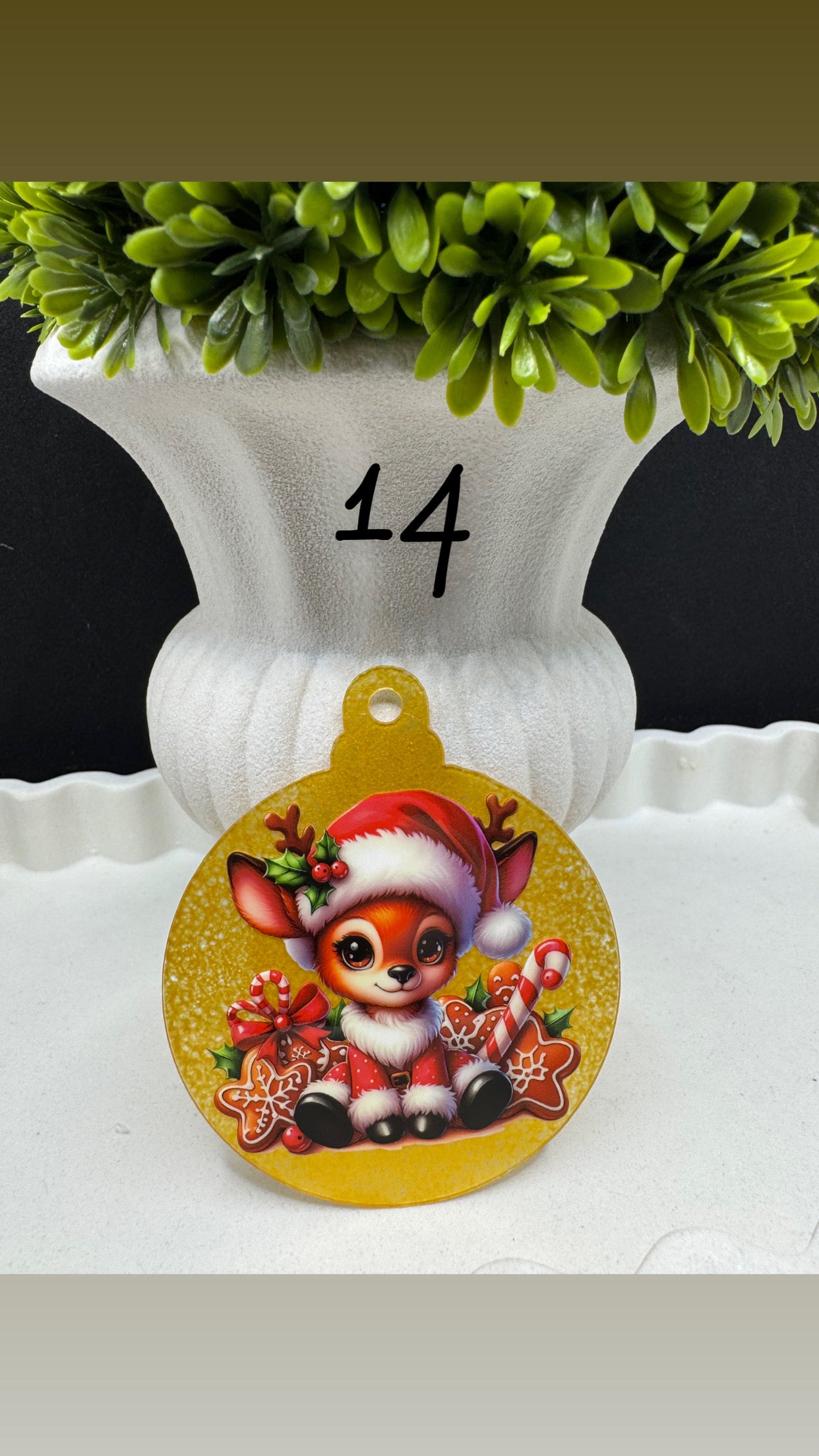 Reindeer Christmas Ornaments