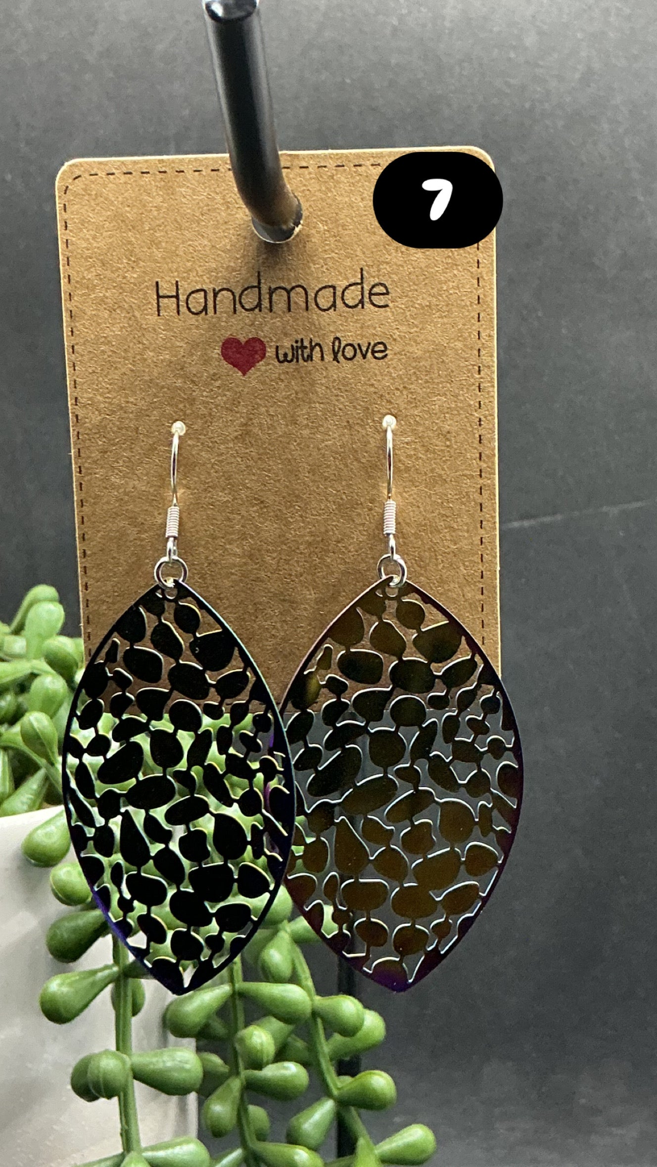 Leaf earrings
