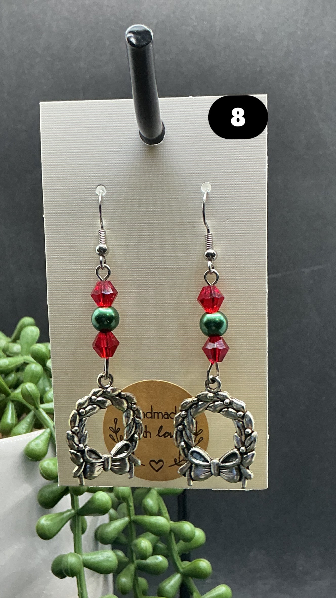 Christmas earrings