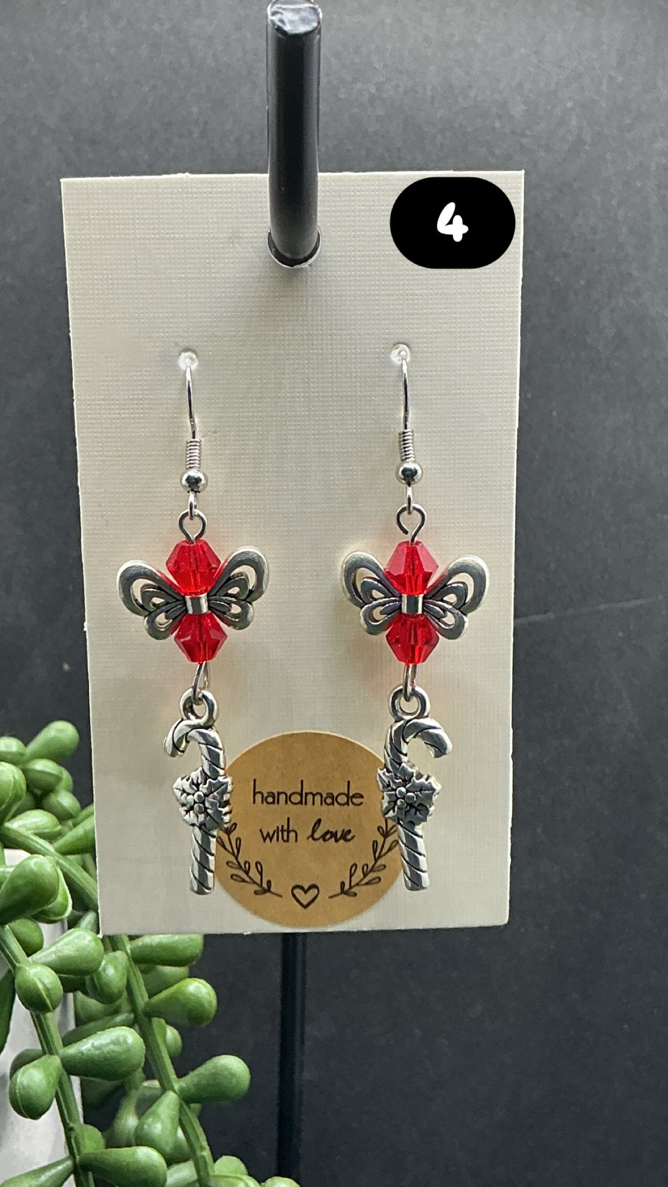 Christmas earrings