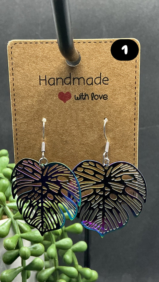 Leaf earrings