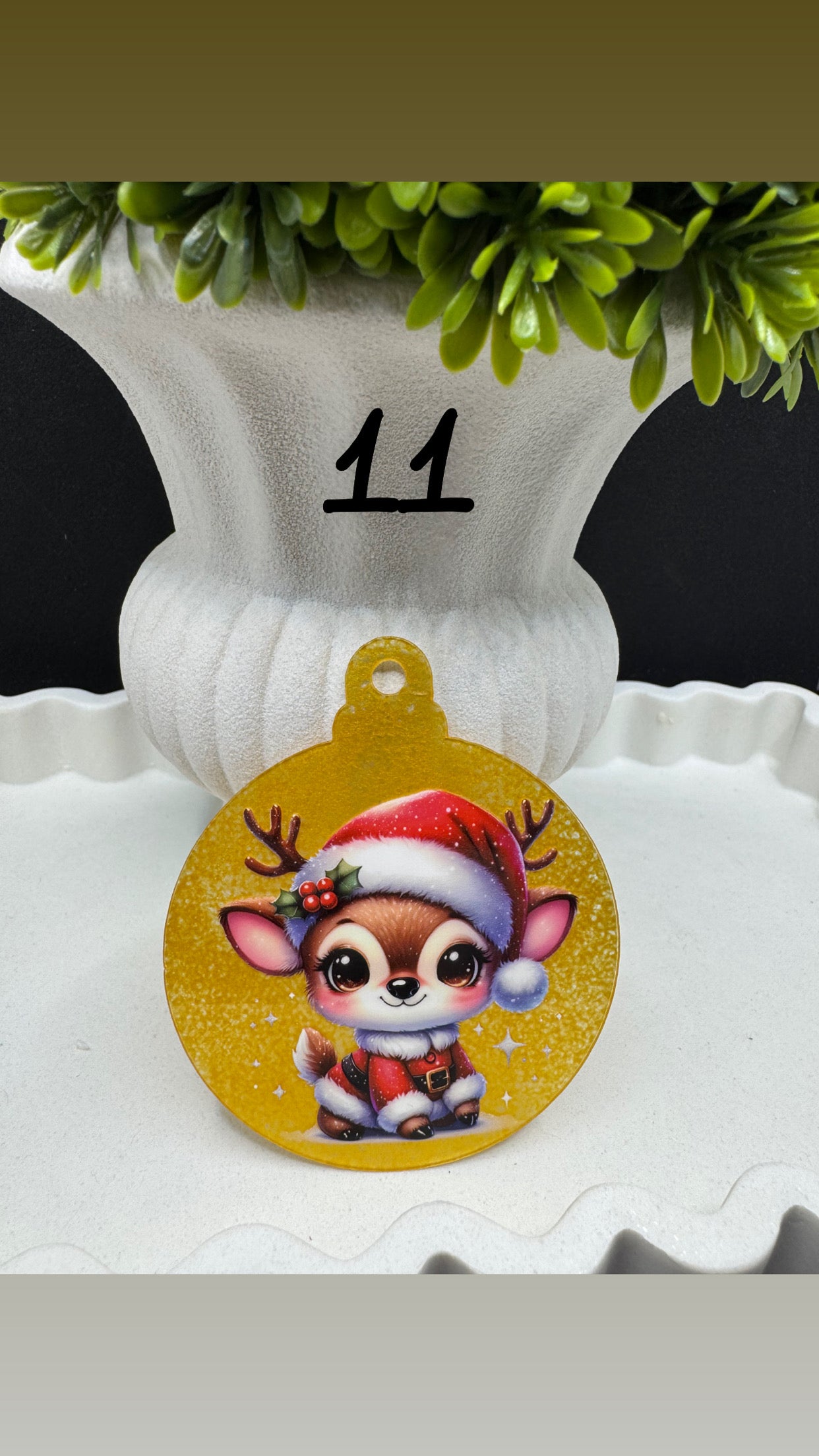 Reindeer Christmas Ornaments