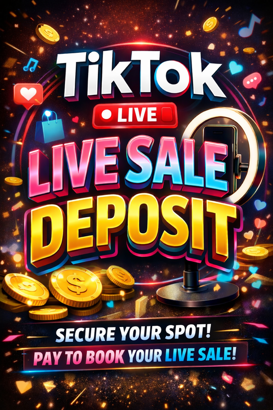 TikTok Live Sale Deposit