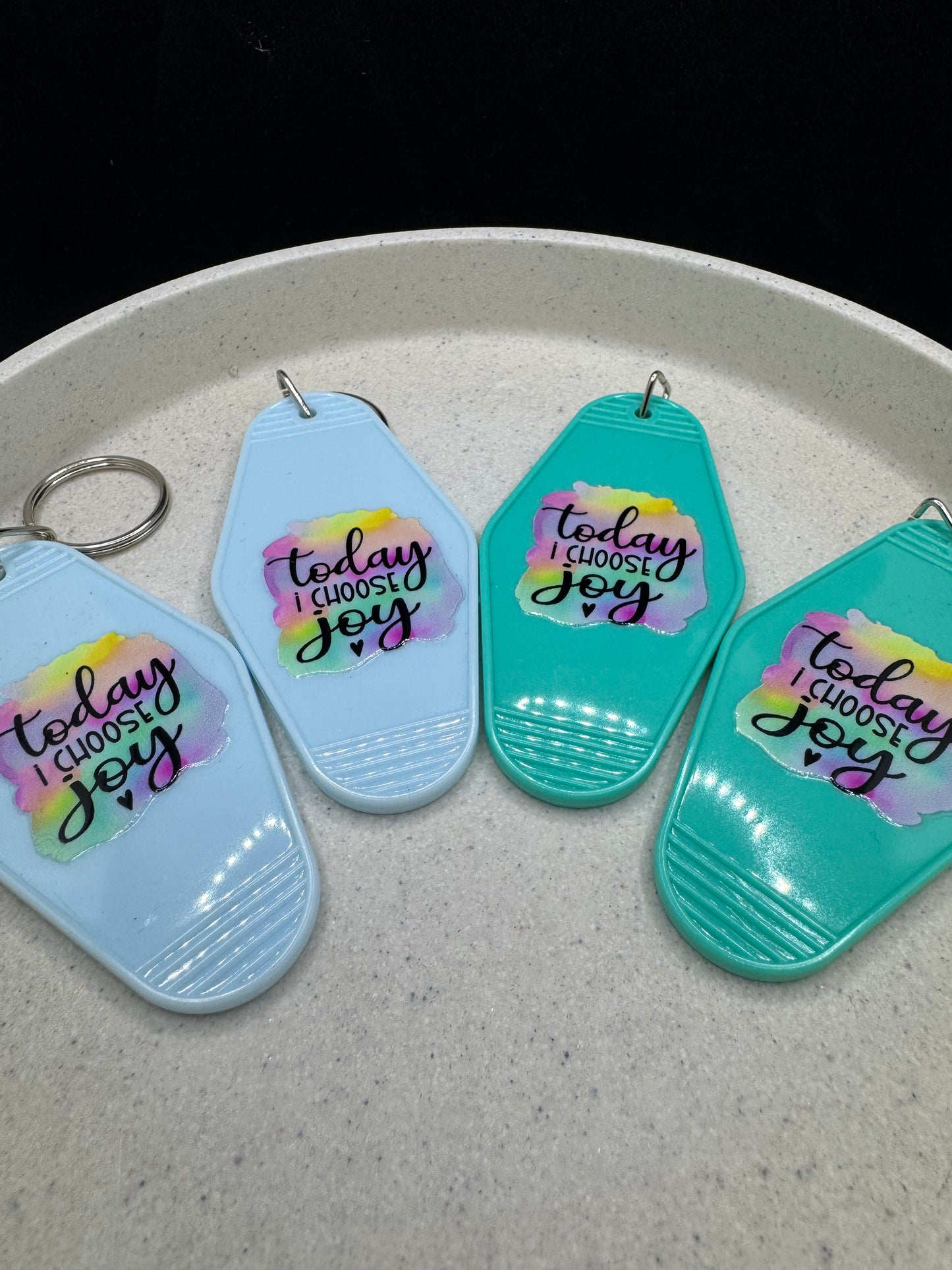 Keychains Acrylic Quotes