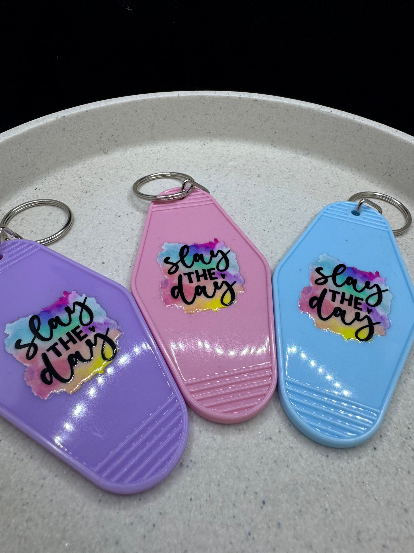Keychains Acrylic Quotes