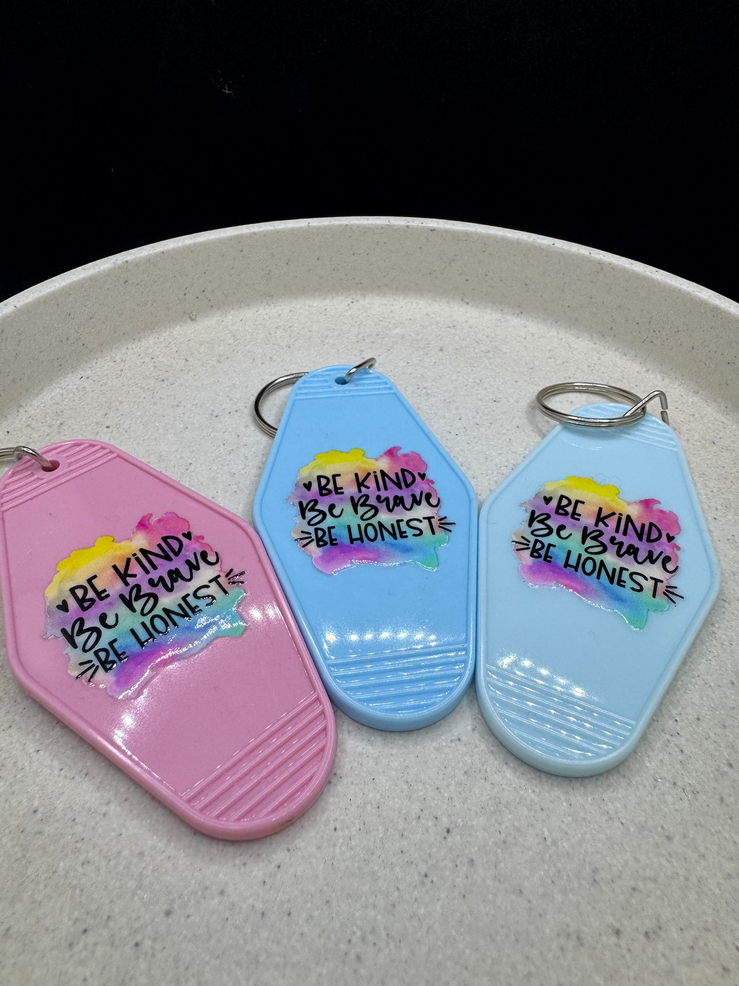 Keychains Acrylic Quotes