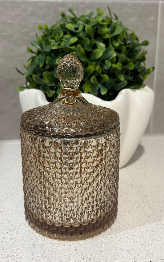 Tear Drop Champagne Candle 220 grams Section 3